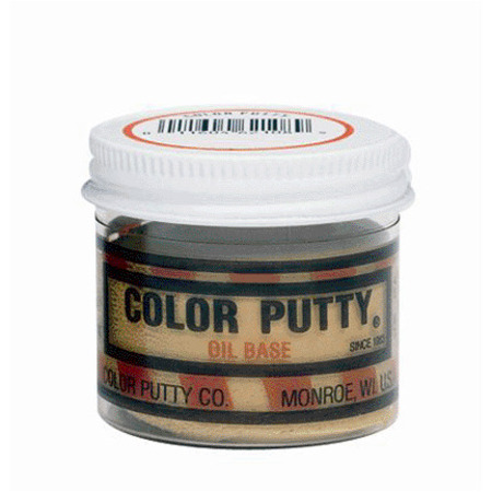 COLOR PUTTY 1Lb Briarwood Oil-Based Wood Putty 16140